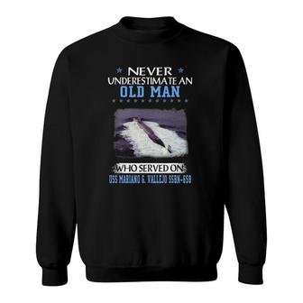 Uss Mariano G Vallejo Ssbn-658 Submarine Veteran Father Day Sweatshirt | Mazezy