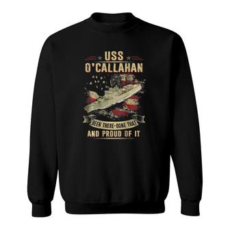 Uss O'callahan Ff-1051 Us Navy Sweatshirt | Mazezy