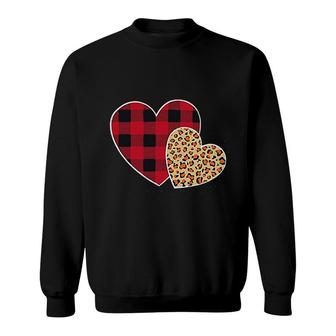 Valentine's Day Love Heart Graphic Sweatshirt | Mazezy
