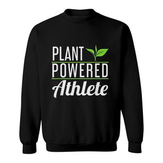 Vegan Gifts Plant Powered Athlete Sweatshirt | Mazezy