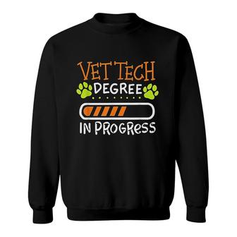 Vet Tech Student Gifts Cute Veterinary Technician Major Sweatshirt | Mazezy