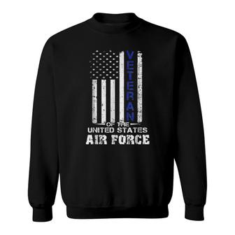 Veteran Of The United States Us Air Force Usaf Sweatshirt | Mazezy