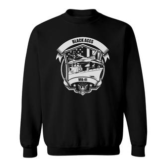Vfa-41 Black Aces Us Navy Sweatshirt | Mazezy