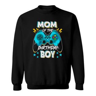 Video Game Birthday Party Mom Of The Birthday Boy Matching Sweatshirt | Mazezy