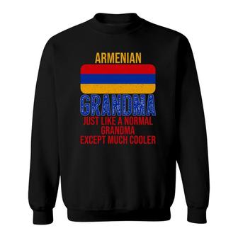 Vintage Armenian Grandma Armenia Flag For Mother's Day Sweatshirt | Mazezy