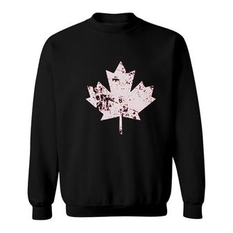 Vintage Canada Maple Leaf Canadian Pride Eh Flag Day Sweatshirt - Thegiftio UK