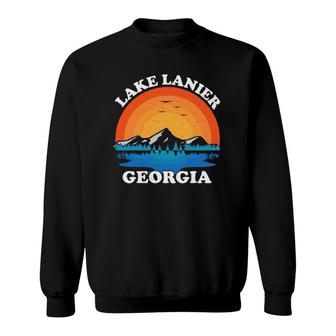 Vintage Family Vacation Retro Georgia Lake Lanier Sweatshirt | Mazezy