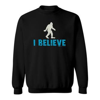Vintage I Believe Bigfoot Sasquatch Yeti Believe Sweatshirt | Mazezy