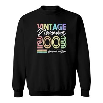 Vintage November 2003 18Th Birthday Sweatshirt | Mazezy