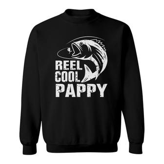 Vintage Reel Cool Pappy Fishing Father's Day Gift Sweatshirt | Mazezy