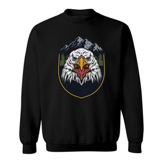 Vintage Retro Eagle National Park Camping Travel Adventure Sweatshirt - Thegiftio
