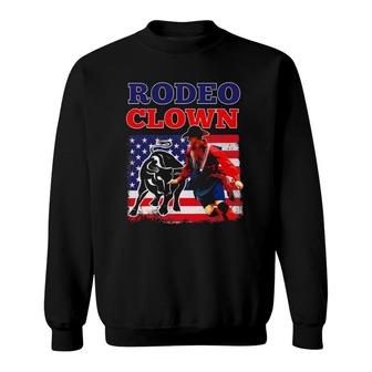 Vintage Rodeo Clown Western Texas Cowboy Style Sweatshirt | Mazezy