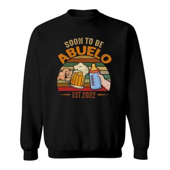 Vintage - Soon To Be Abuelo 2022 Fathers Day Sweatshirt | Mazezy DE