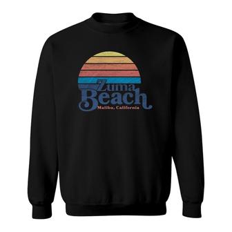 Vintage Zuma Beach Malibu Retro Sweatshirt | Mazezy