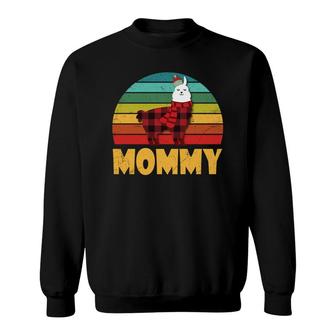 Vintagr Llama Mommy Sweatshirt | Mazezy