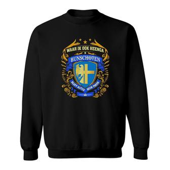 Waar Ik Ook Heenga Bunschoten Blijft Altijd Mijn Thuis Sweatshirt | Mazezy