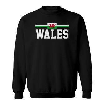 Wales Flag Welsh Lover Vacation Sweatshirt | Mazezy