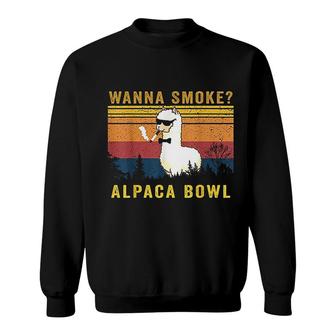 Wanna Alpaca Bowl Sweatshirt | Mazezy