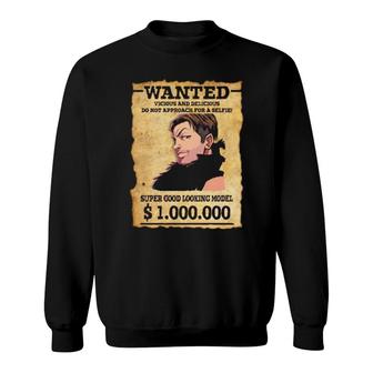 Wanted Vicious And Delicious Do Not Approach For A Selfie Sweatshirt | Mazezy