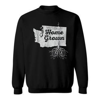 Washington Home Grown Roots Sweatshirt | Mazezy