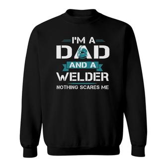 Welder American Flag - Usa Patriotic Welder Dad Father's Day Sweatshirt | Mazezy