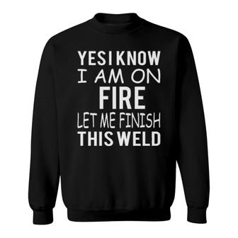Welder -Gift-Idea Sweatshirt | Mazezy