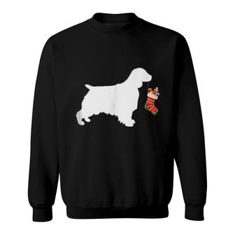 Welsh Springer Spaniel Christmas Stocking Stuffer Dog Sweatshirt | Mazezy