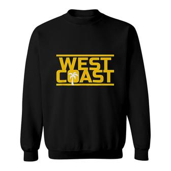 West Coast Palm Tree Sweatshirt | Mazezy
