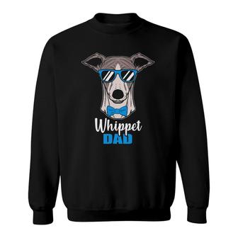 Whippet Dad Gift Idea Proud Dog Owner Sweatshirt | Mazezy