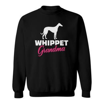 Whippet Grandma English Whippet Snaphound Sweatshirt | Mazezy