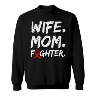 Wife Mom Firefighter Sweatshirt | Mazezy