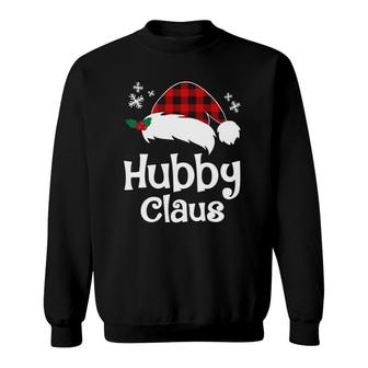 Wifey Claus & Hubby Claus Christmas Matching Couple Xmas Sweatshirt | Mazezy