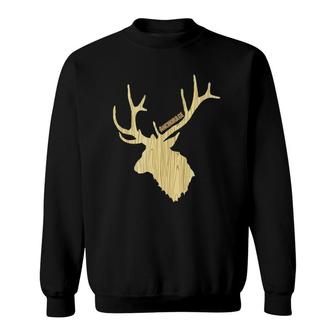 Wild Elk Nature For Fans Of Alaska Sweatshirt | Mazezy