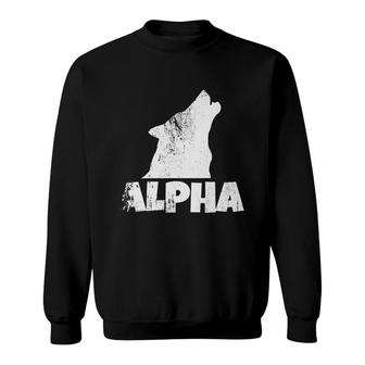 Wolf Alpha Sweatshirt | Mazezy