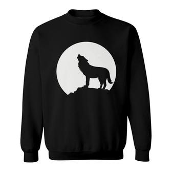 Wolf Moon Sweatshirt | Mazezy