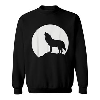 Wolf Moon Sweatshirt | Mazezy