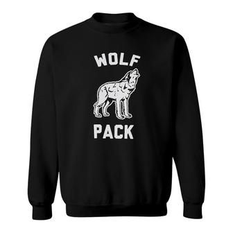 Wolf Pack Bachelor Party Sweatshirt | Mazezy