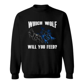 Wolf Wolves Legend Wolf Lovers Sweatshirt | Mazezy