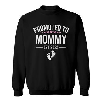 Womens 1St Time Mom Est 2022 New First Mommy 2022 Mothers Day 2022 Sweatshirt - Thegiftio