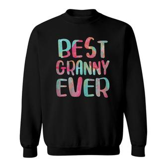 Womens Best Granny Ever Funny Mother's Day Sweatshirt | Mazezy
