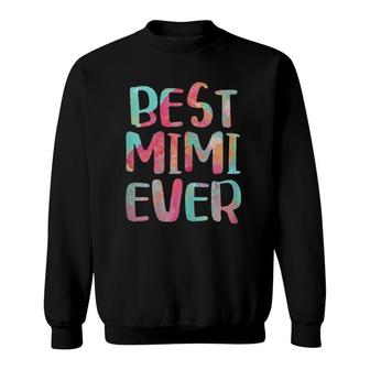 Womens Best Mimi Ever Mother's Day Gif Sweatshirt | Mazezy