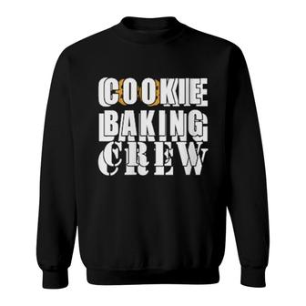 Womens Cookie Baking Crew Sweatshirt | Mazezy
