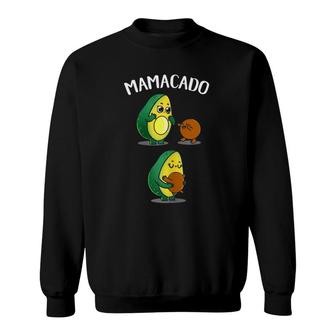 Womens Mamacado Avocado Pregnancy Announcement Sweatshirt | Mazezy