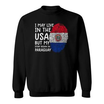 Womens Paraguay T Paraguayan S Women Men Paraguay Flag Sweatshirt | Mazezy