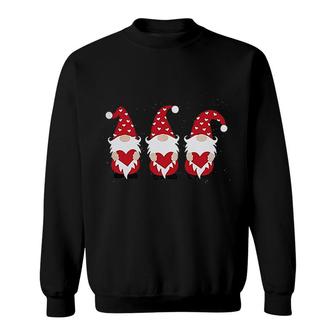 Womens Valentines Day Tops Love Heart Print Love Sweatshirt - Thegiftio UK