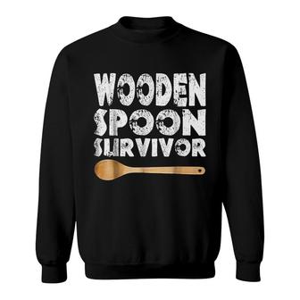 Wooden Spoon Survivor Sweatshirt | Mazezy