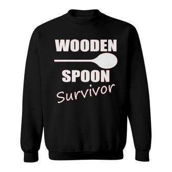 Wooden Spoon Survivor Sweatshirt | Mazezy