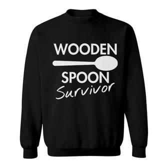 Wooden Spoon Survivor Sweatshirt | Mazezy