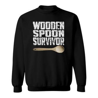 Wooden Spoon Survivor Sweatshirt | Mazezy