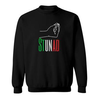 Words In Italian Stunad Italian Sweatshirt | Mazezy